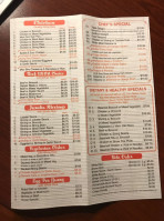 East Eats menu