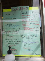 Burrito Barn menu