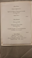 Taverne Du Château menu