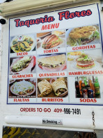 Taqueria Flores food