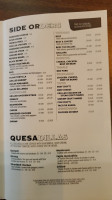 El Agave Mexican menu