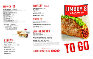 Jimboy's Tacos menu