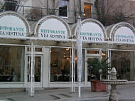 Via Sistina Ristorante outside