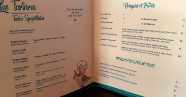 restaurant buvette de la plage menu