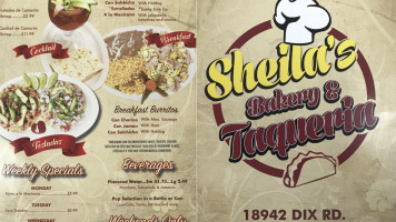 Sheila's Bakery Taqueria food