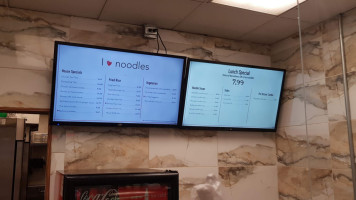 Noodle Cafe menu