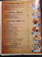 La Costa Del Sol menu