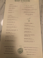 The Hart And The Hunter Seattle menu