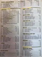 Asian Bistro Express menu