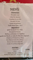 Ca La Cilia menu