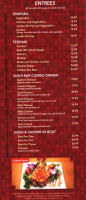 Makis Japanese Restaurant Corp. menu