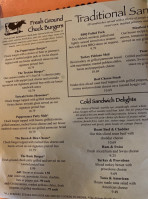 Peppersauce Cafe menu