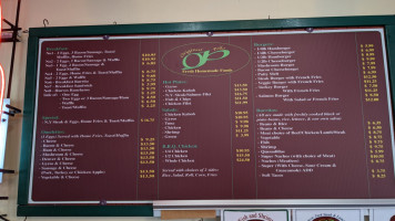 Pollo menu