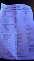 Sushi Prime 88 menu