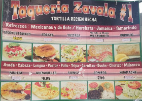 Taqueria Zavala No 1 food