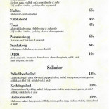 Biljardkompaniet Meny