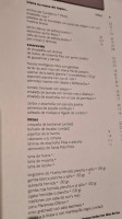 Nou Manolín menu