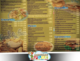 Boomerang Park menu