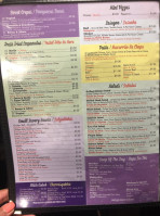 Suave Sabor menu