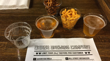 Ohana Brewing Co. food