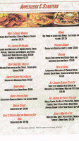 All Jacked Up Bar & Grill menu