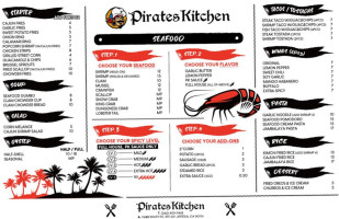 Pirates Kitchen Artesia menu