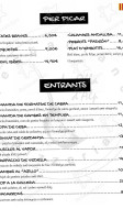 Pizzeria L'olla menu