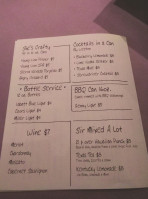 Route 96 Bbq menu