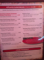 The Bros. Houligan menu