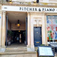 Pitcher Piano outside