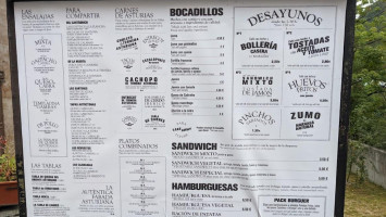 Santelmo menu