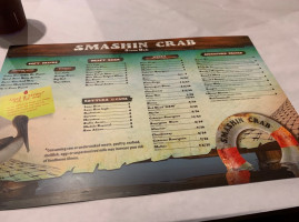 Smashin Crab menu