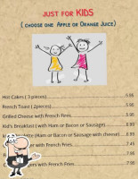 Anna’s menu