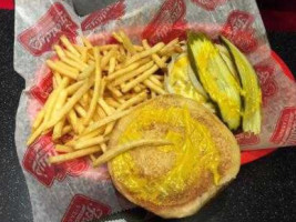 Freddy's Frozen Custard Steak Burgers food