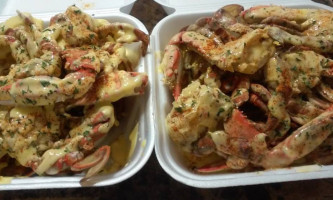 Wats Crackin Garlic Crab food