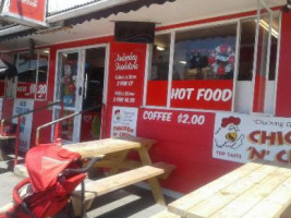 Amberley Food Store (red Dairy Amberley) outside