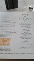 Casa Publica food