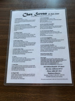 Chez Sovan menu