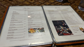 Ah-so Sushi Steak menu