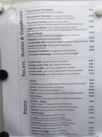 La Baia Und menu