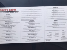 Dave's Tacos Llc inside