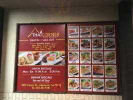 Thai Corner Restaurant food