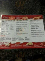 Marcos Pizza menu