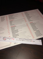 Mt Fuji Sushi Rolls menu