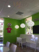 Sweet Frog Premium Frozen Yogurt inside