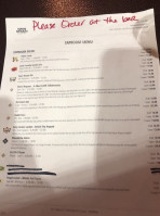 Kros Strain Brewing menu