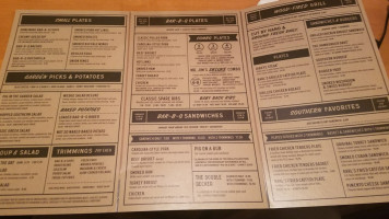 Jim 'n Nick 's -b-q menu