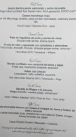 Joselito Casa de Comidas menu