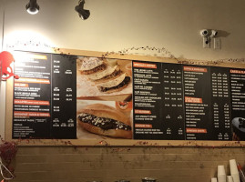 La Monarca Bakery menu