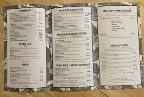 Makana menu